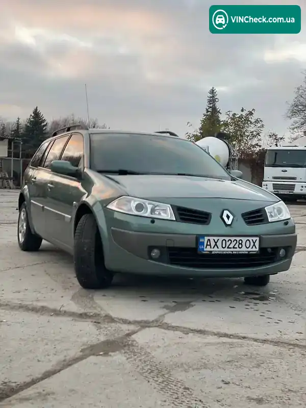 Renault Megane 2006, фото з оголошення 1 з 20, VIN VF1KM1R0H35482725