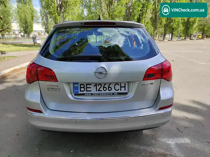 Opel Astra 2014, фото з оголошення 2 з 20, VIN W0LPD8E69F8025681