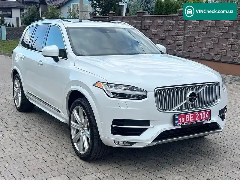 Volvo XC90 2016, фото з оголошення 1 з 20, VIN YV4A22PL9G1091037