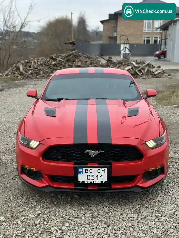Ford Mustang 2015, фото з оголошення 2 з 18, VIN 1FA6P8TH6F5381473