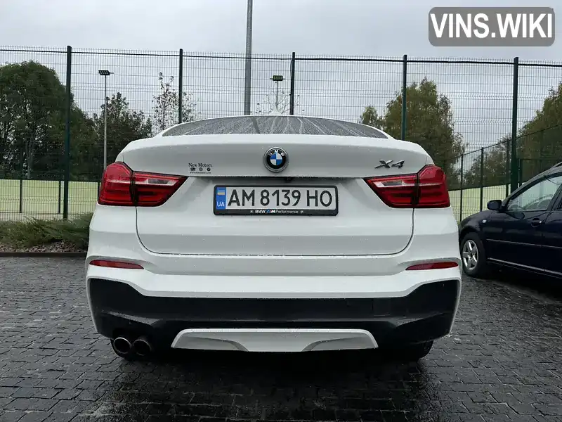 BMW X4 2015, фото з оголошення 1 з 12, VIN 5UXXW3C51G0R21058