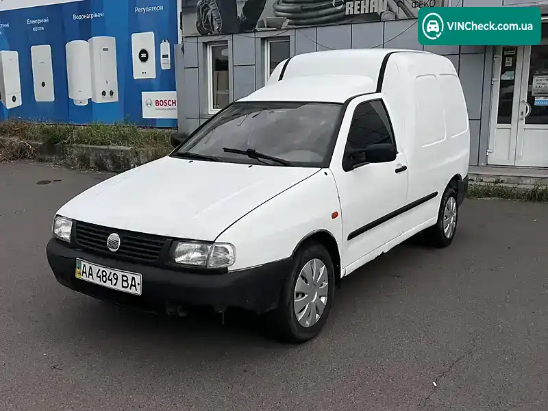 SEAT Inca 2001, фото з оголошення 1 з 15, VIN VSSZZZ9KZ1R018849