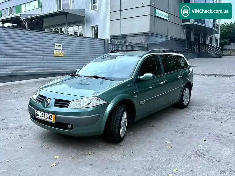 Renault Megane 2004, фото з оголошення 1 з 10, VIN VF1KM0J0H32200255