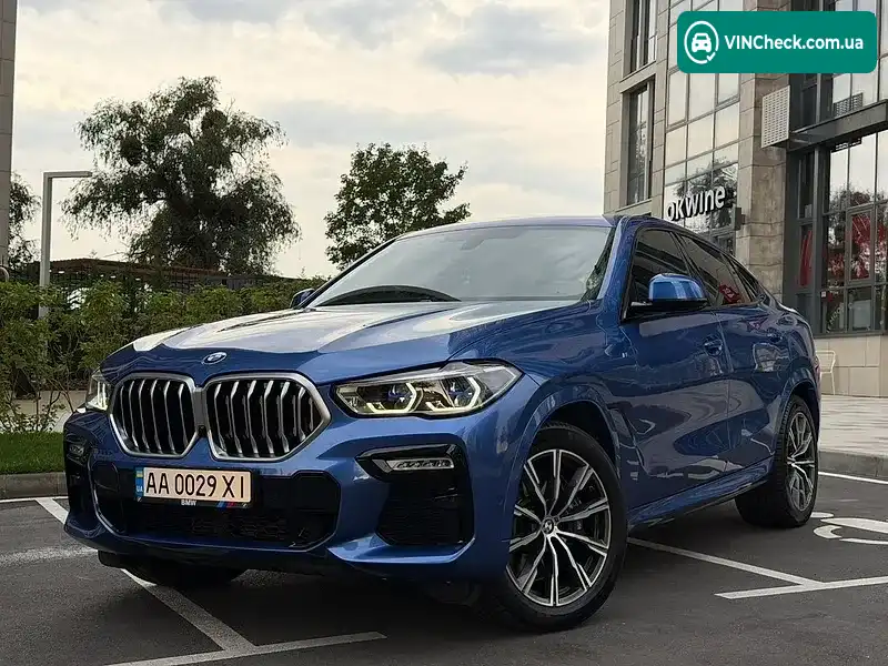 BMW X6 2019, фото з оголошення 2 з 20, VIN WBAGT210409B22680