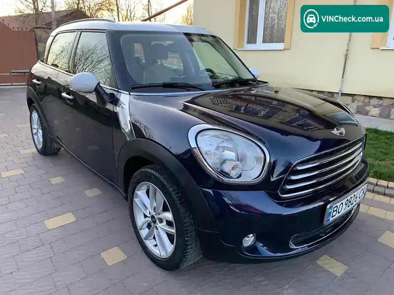MINI Countryman 2010, фото з оголошення 1 з 21, VIN WMWZB31000WL00987