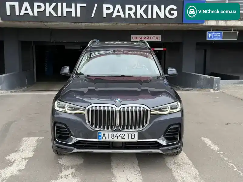 BMW X7 2019, фото з оголошення 2 з 21, VIN 5UXCX4C06L9B21158