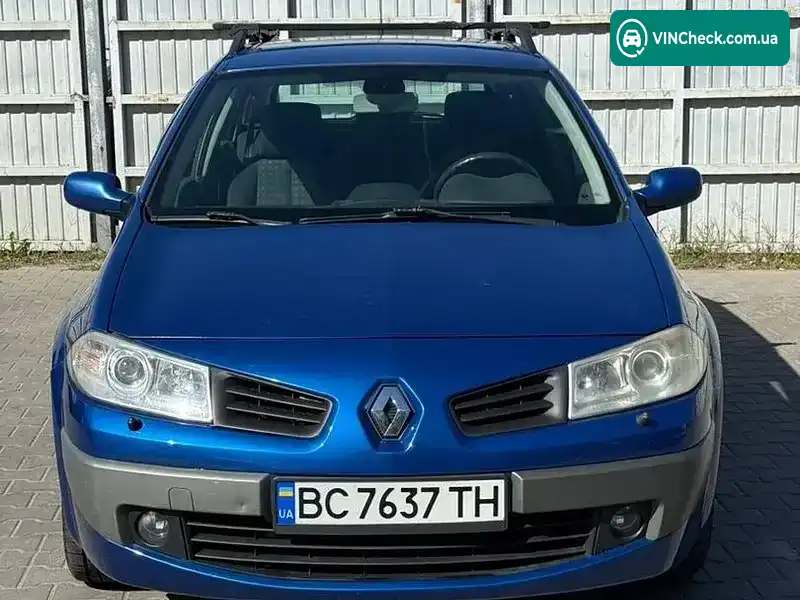 Renault Megane 2006, фото з оголошення 2 з 19, VIN VF1KMSE0636687606