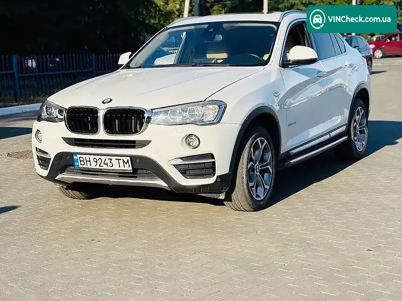 BMW X4 2017, фото з оголошення 1 з 8, VIN WBAXW1102H0X15341