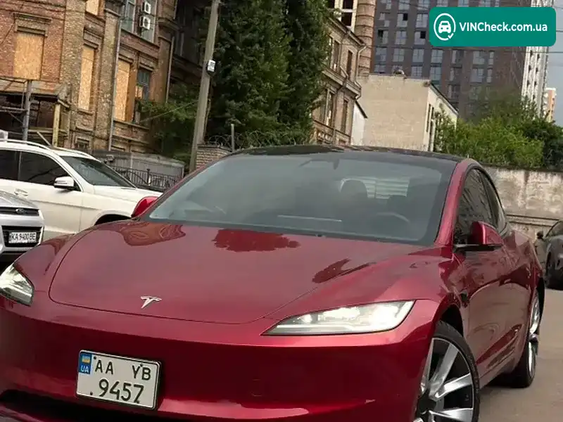 Tesla Model 3 2024, фото з оголошення 1 з 4, VIN 5YJ3E1EAXRF752664