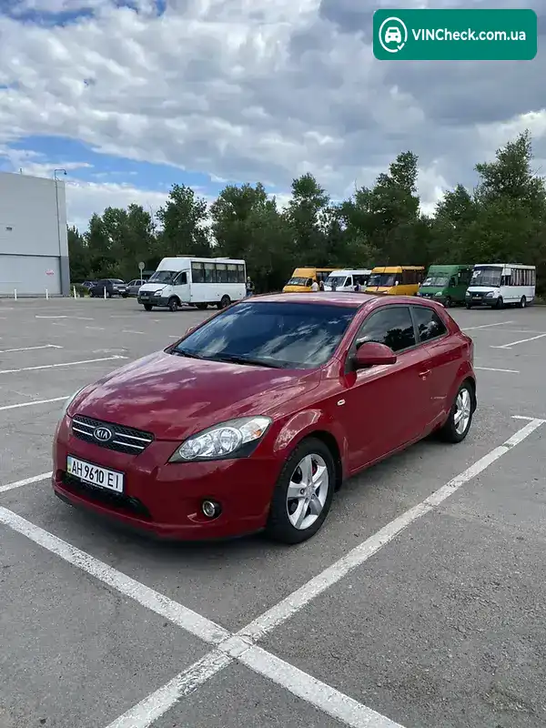 Kia Ceed 2008, фото з оголошення 1 з 17, VIN Y6LFF23229L008616