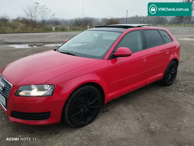 Audi A3 2009, фото з оголошення 2 з 20, VIN WAUZZZ8P49A093225