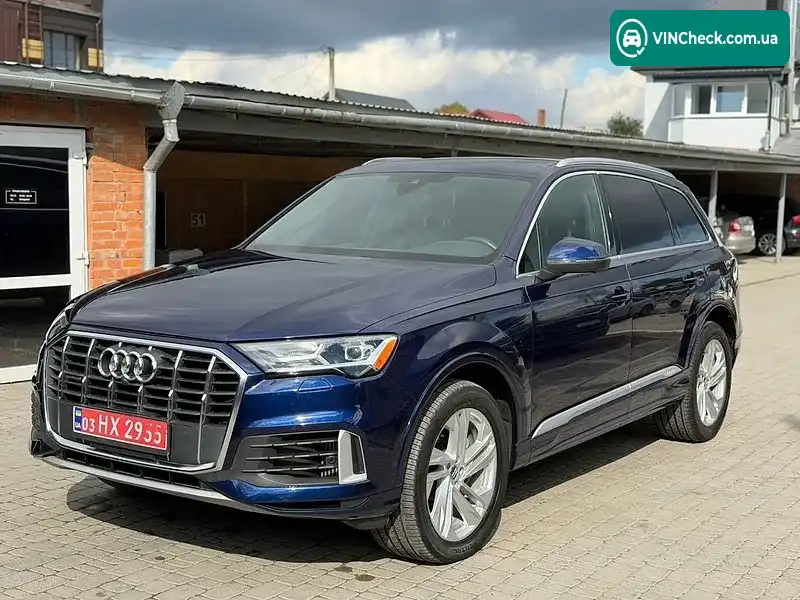 Audi Q7 2021, фото з оголошення 2 з 20, VIN WA1LXAF74MD000756