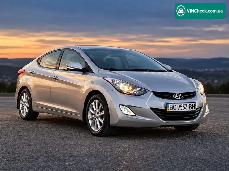 Hyundai Elantra 2012, фото з оголошення 2 з 13, VIN KMHDH41EBCU410082