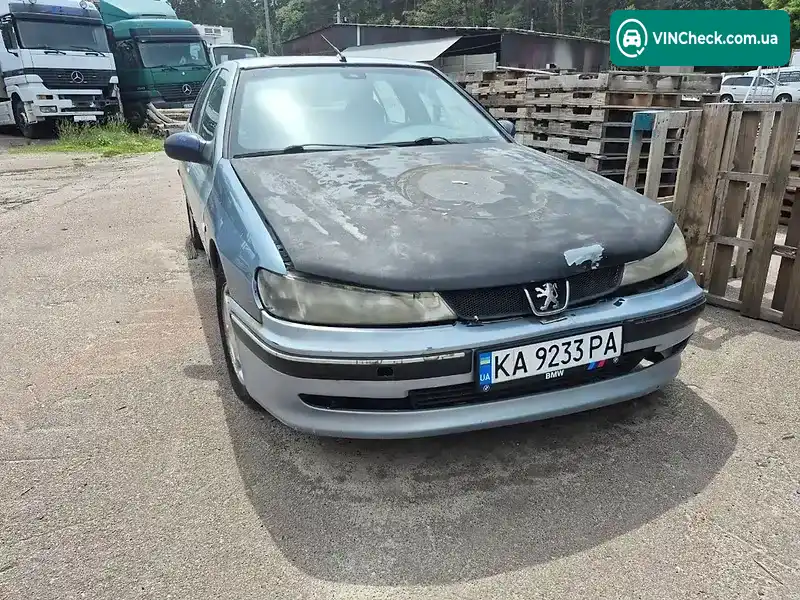 Peugeot 406 2003, фото з оголошення 1 з 6, VIN VF38B6FZR81629251