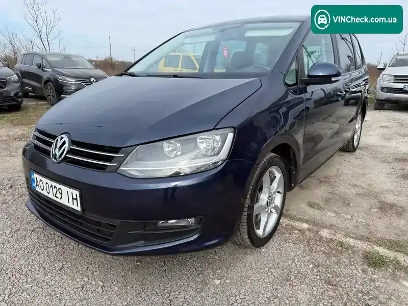 Volkswagen Sharan 2013, фото з оголошення 1 з 21, VIN WVWZZZ7NZEV013182