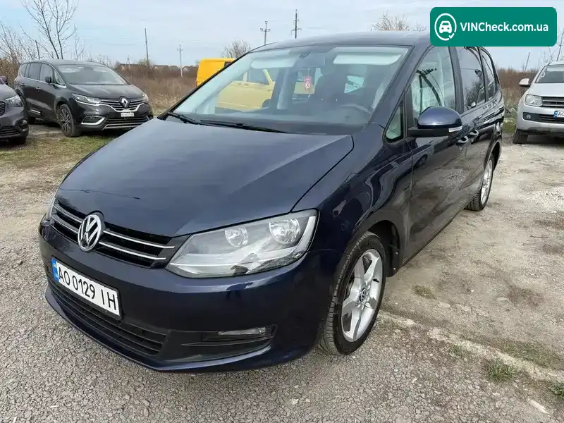 Volkswagen Sharan 2013, фото з оголошення 2 з 21, VIN WVWZZZ7NZEV013182