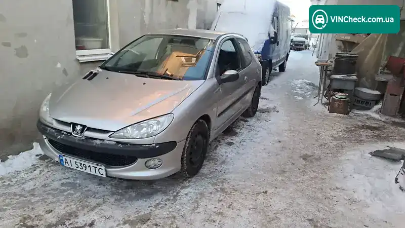 Peugeot 206 2005, фото з оголошення 1 з 4, VIN VF32CKFWA44885695