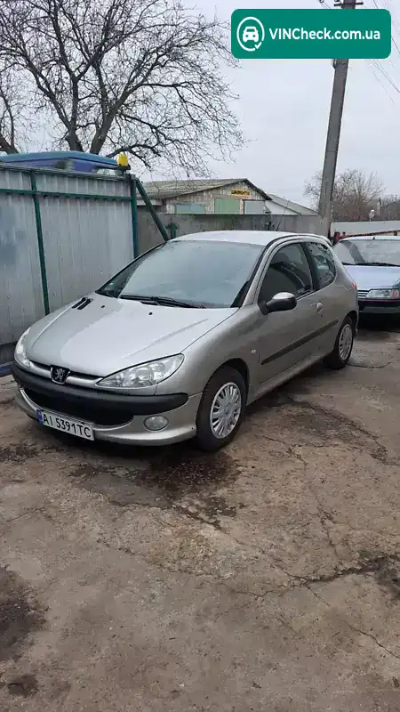 Peugeot 206 2005, фото з оголошення 2 з 4, VIN VF32CKFWA44885695