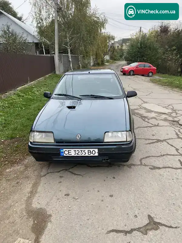 Renault 19 1989, фото з оголошення 2 з 13, VIN VF1B53E0501467136