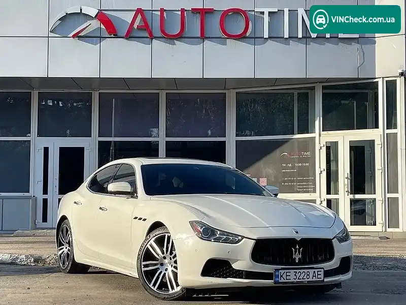 Maserati Ghibli 2016, фото з оголошення 1 з 20, VIN ZAM57RSA7H1197942