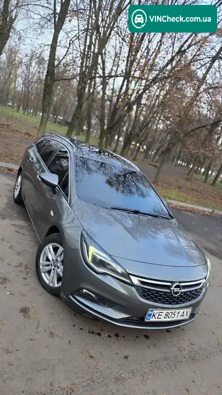 Opel Astra 2017, фото з оголошення 1 з 14, VIN W0VBE8EL1H8106164