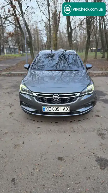 Opel Astra 2017, фото з оголошення 2 з 14, VIN W0VBE8EL1H8106164