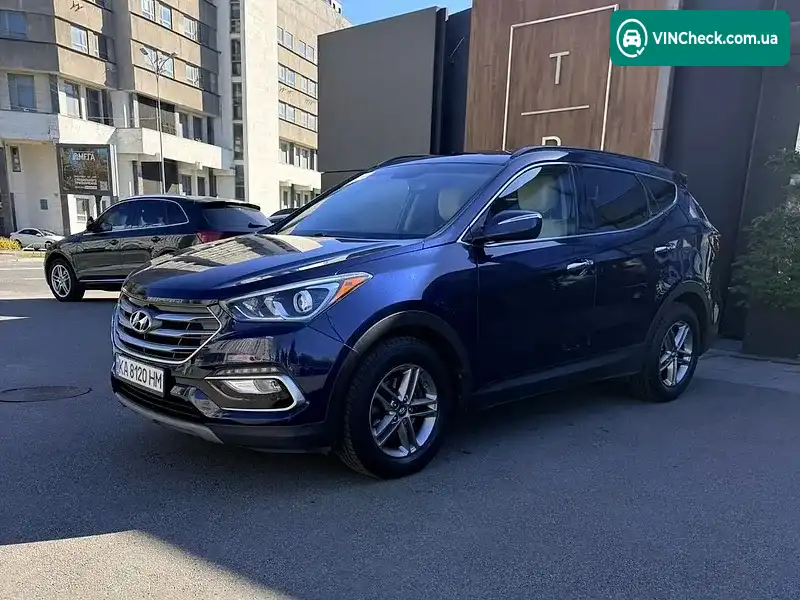 Hyundai Santa FE 2018, фото з оголошення 1 з 20, VIN 5XYZU3LB8JG561147