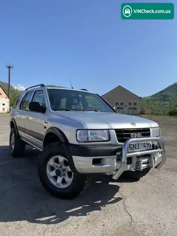 Opel Frontera 2000, фото з оголошення 1 з 20, VIN W0L06B1VFXV636228