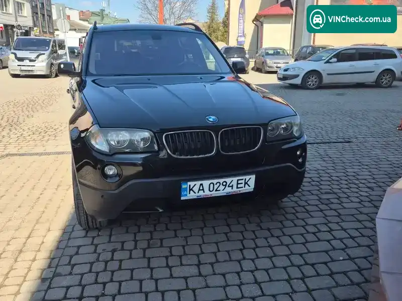 BMW X3 2007, фото з оголошення 1 з 9, VIN WBAPE11060WH50181
