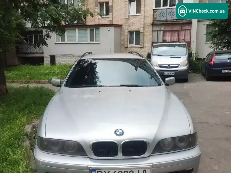 BMW 5 Series 2002, фото з оголошення 1 з 12, VIN WBADR71090GV66855