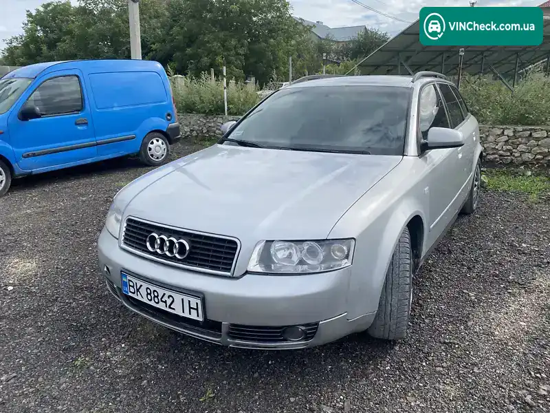 Audi A4 2001, фото з оголошення 2 з 6, VIN WAUZZZ8E42A097523