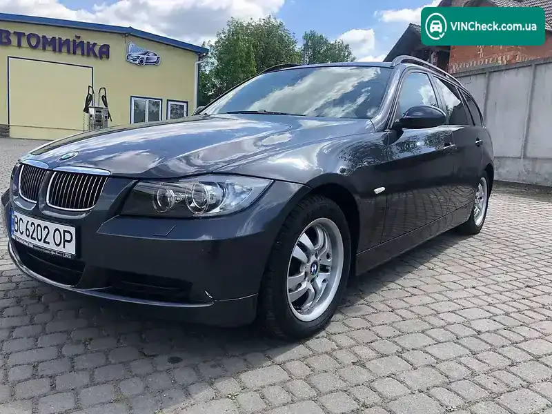 BMW 3 Series 2006, фото з оголошення 1 з 20, VIN WBAVR71020K021534