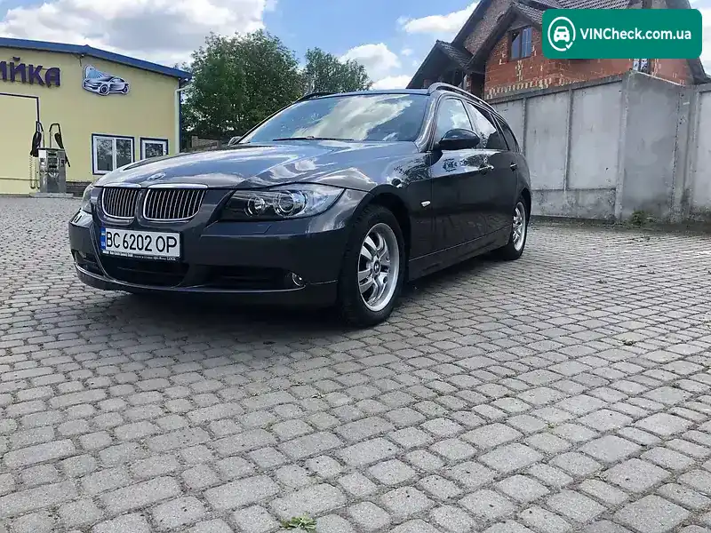 BMW 3 Series 2006, фото з оголошення 2 з 20, VIN WBAVR71020K021534
