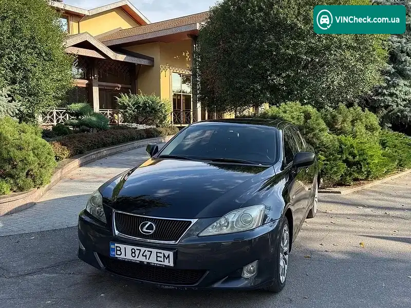 Lexus IS 2008, фото з оголошення 1 з 18, VIN JTHBG262982015684