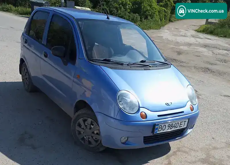 Daewoo Matiz 2003, фото з оголошення 1 з 9, VIN ULV4A11BD3A010594
