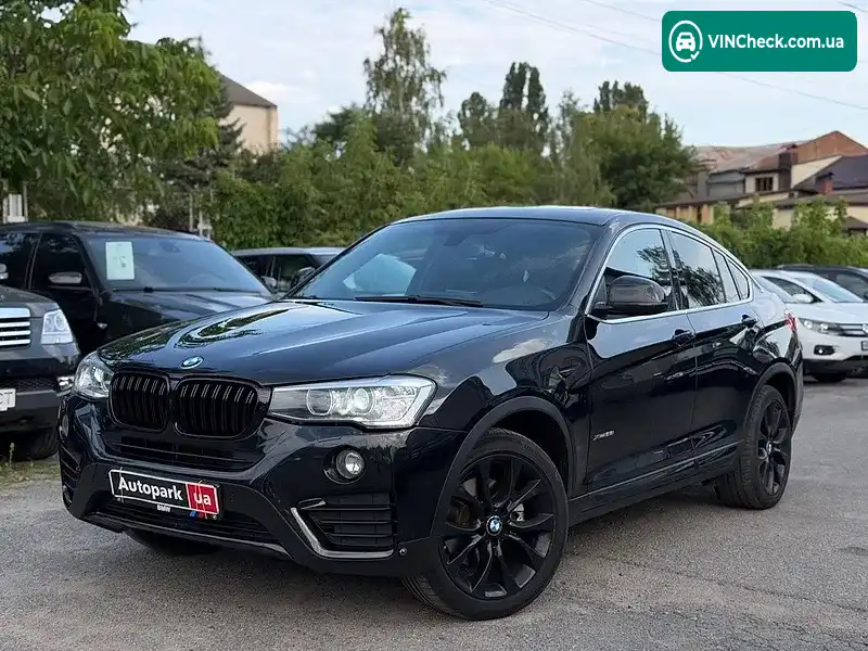 BMW X4 2017, фото з оголошення 1 з 20, VIN 5UXXW3C50J0Z59999