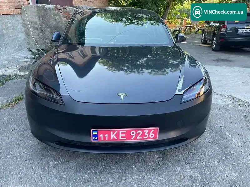 Tesla Model 3 2024, фото з оголошення 1 з 6, VIN 5YJ3E1EA7RF735160
