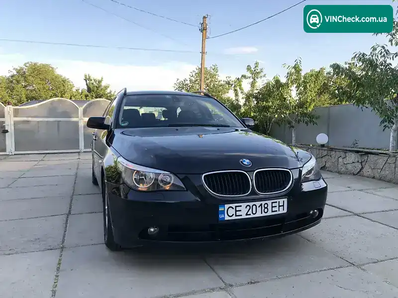 BMW 5 Series 2004, фото з оголошення 1 з 20, VIN WBANJ51000B421281