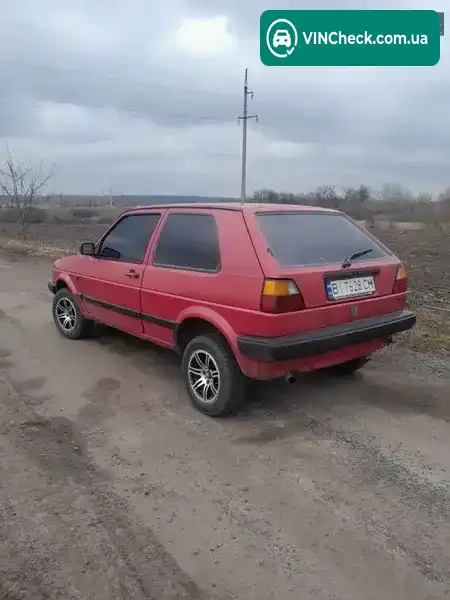 Volkswagen Golf 1988, фото з оголошення 1 з 4, VIN WVWZZZ19ZJW609636