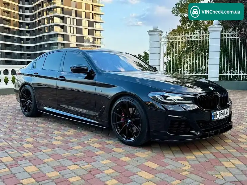 BMW 5 Series 2021, фото з оголошення 1 з 20, VIN WBA73BJ05MWX34763