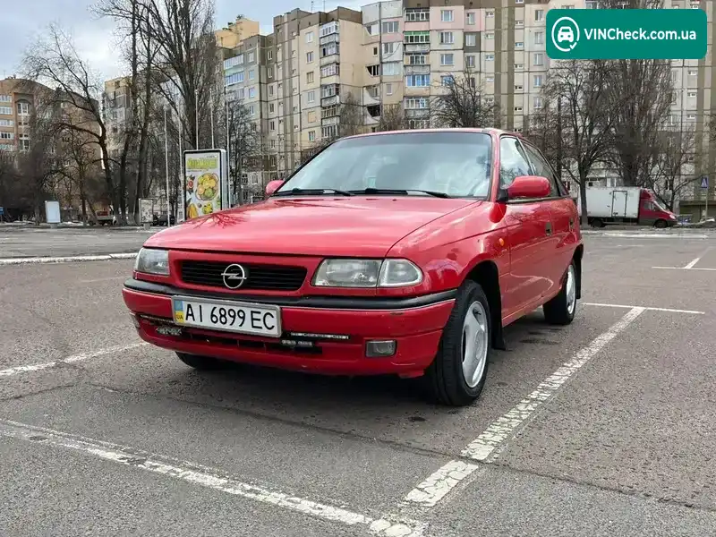 Opel Astra 1998, фото з оголошення 1 з 12, VIN W0L0TFF68W5076630