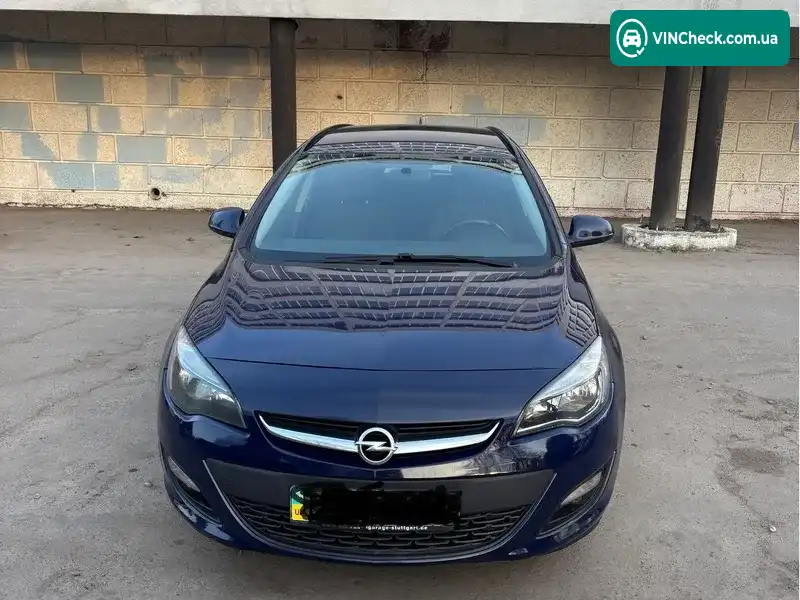 Opel Astra 2014, фото з оголошення 1 з 11, VIN W0LPD8E6XE8074323