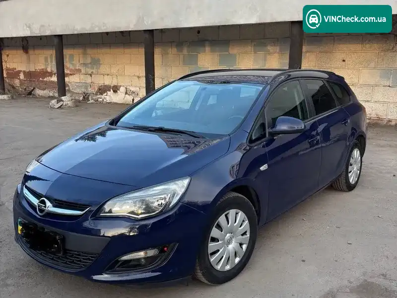 Opel Astra 2014, фото з оголошення 2 з 11, VIN W0LPD8E6XE8074323