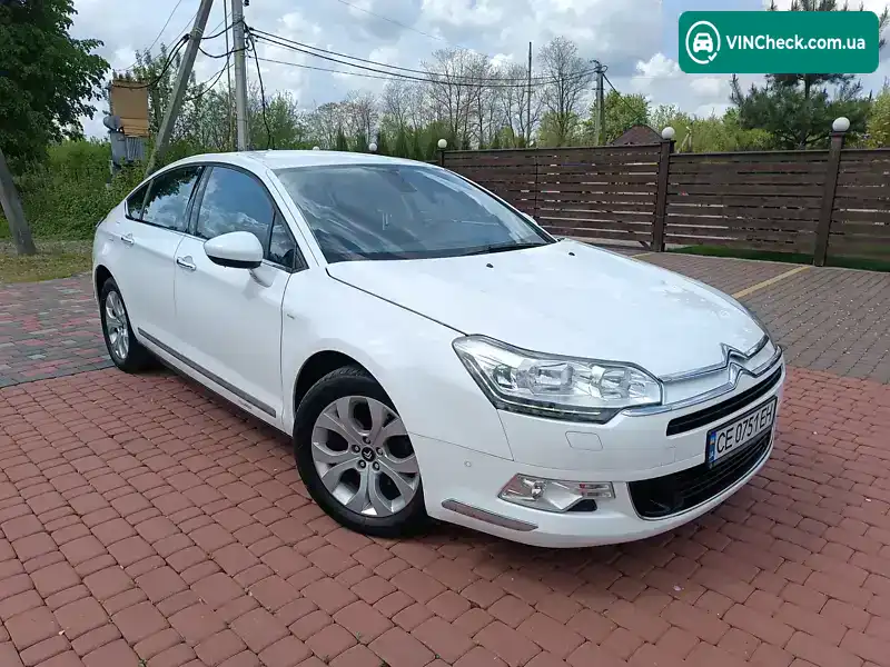 Citroen C5 2013, фото з оголошення 2 з 20, VIN VF7RDRHF8DL522607