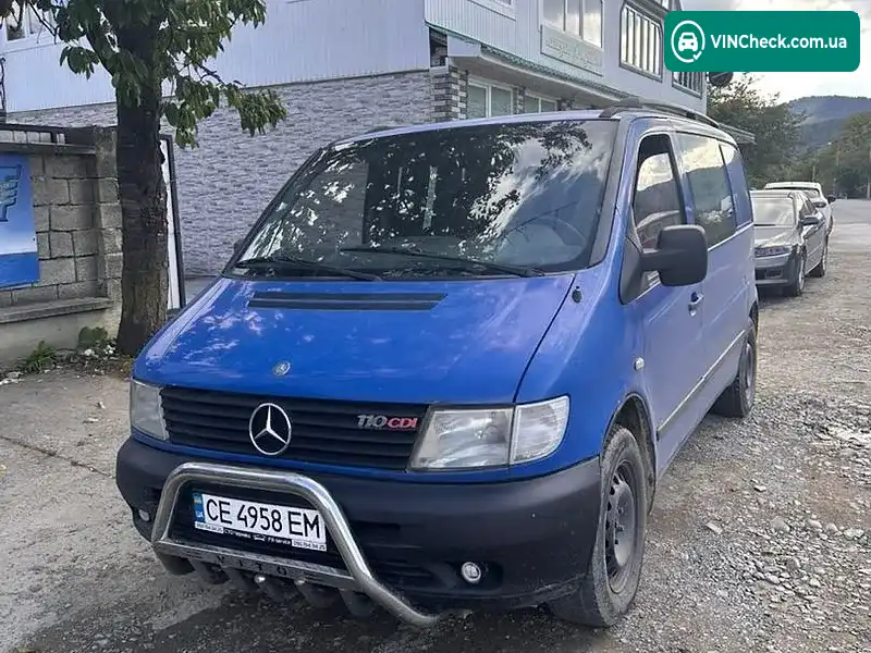 Mercedes-Benz Vito 2000, фото з оголошення 1 з 17, VIN VSA63809413335405