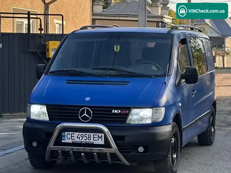 Mercedes-Benz Vito 2000, фото з оголошення 2 з 17, VIN VSA63809413335405