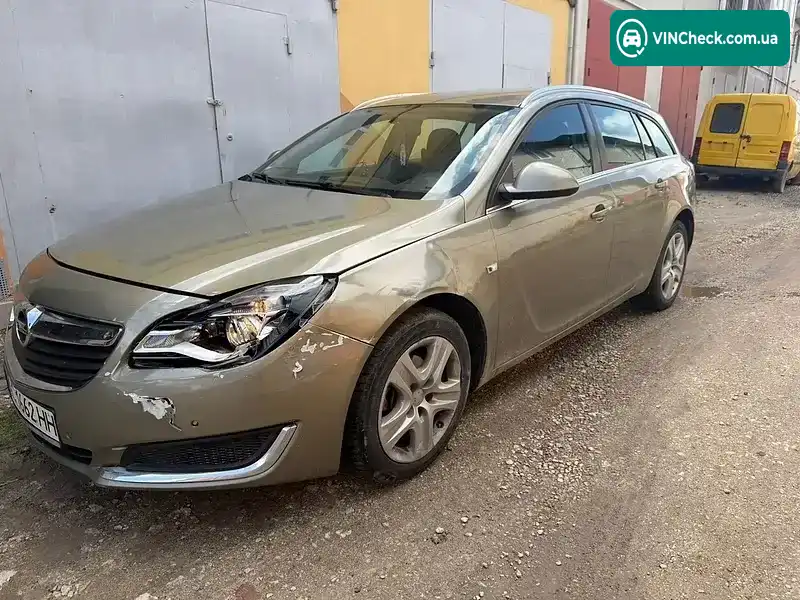 Opel Insignia 2016, фото з оголошення 1 з 18, VIN W0LGM8E33G1062466