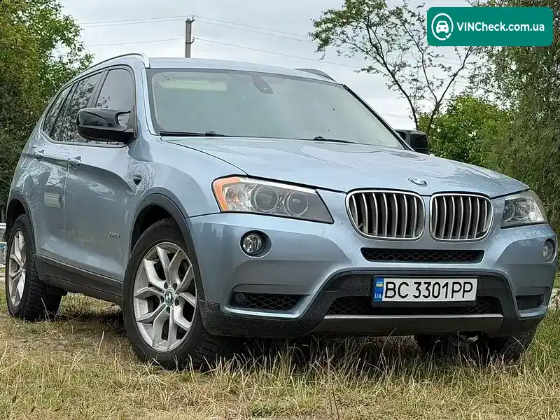 BMW X3 2011, фото з оголошення 1 з 13, VIN 5UXWX7C55BL732940