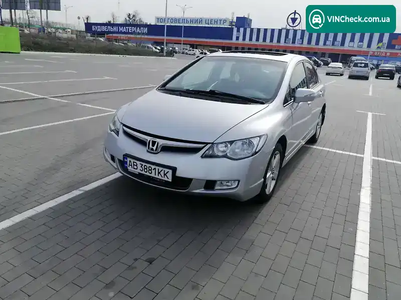 Honda Civic 2008, фото з оголошення 1 з 14, VIN NLAFD76708W061363