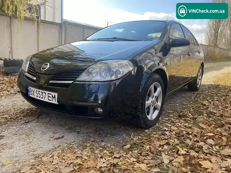 Nissan Primera 2006, фото з оголошення 1 з 13, VIN SJNBCAP12U2297732